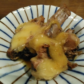 カツオのたたきのチーズポン酢焼き